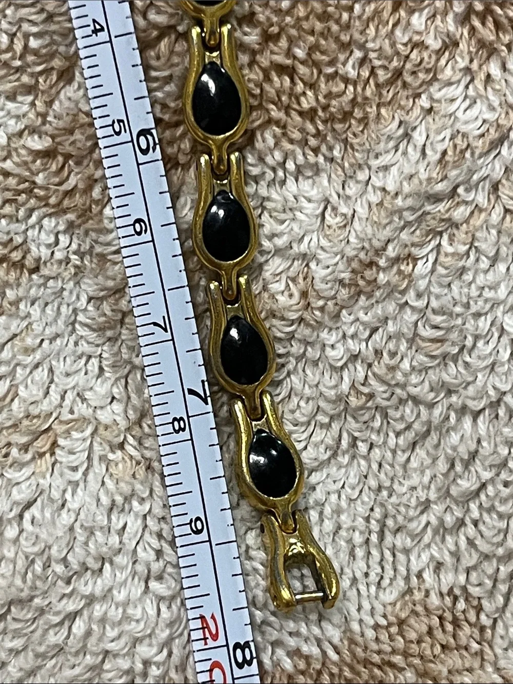 Pulsar Gold-Tone Bracelet Watch with Black Accents